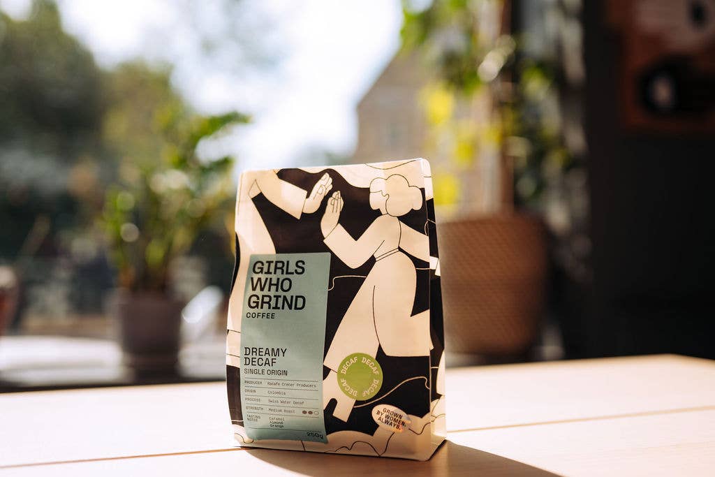 Decaf Coffee Beans, Dreamy Decaf, Cafe Feminino, Peru.: Espresso / 250g