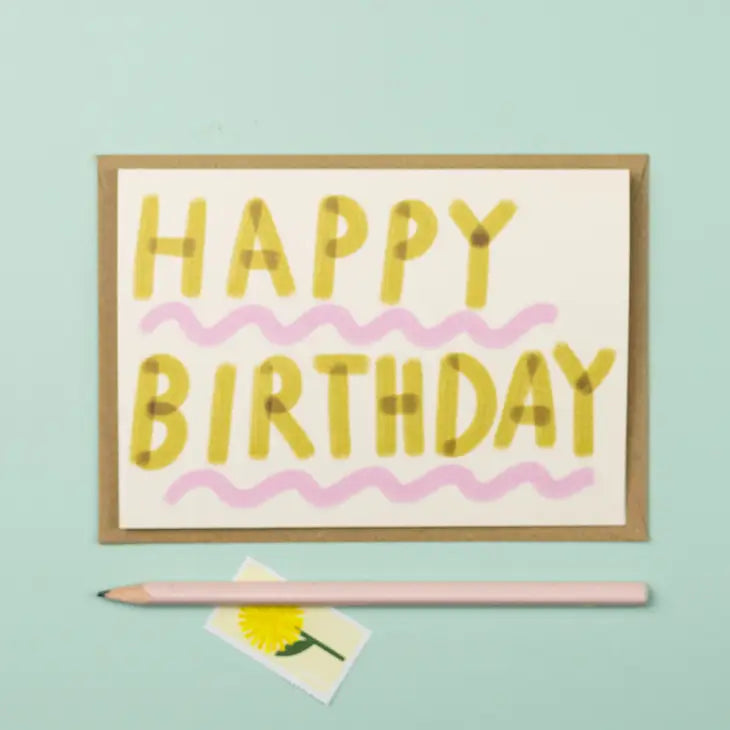 Happy Birthday Card