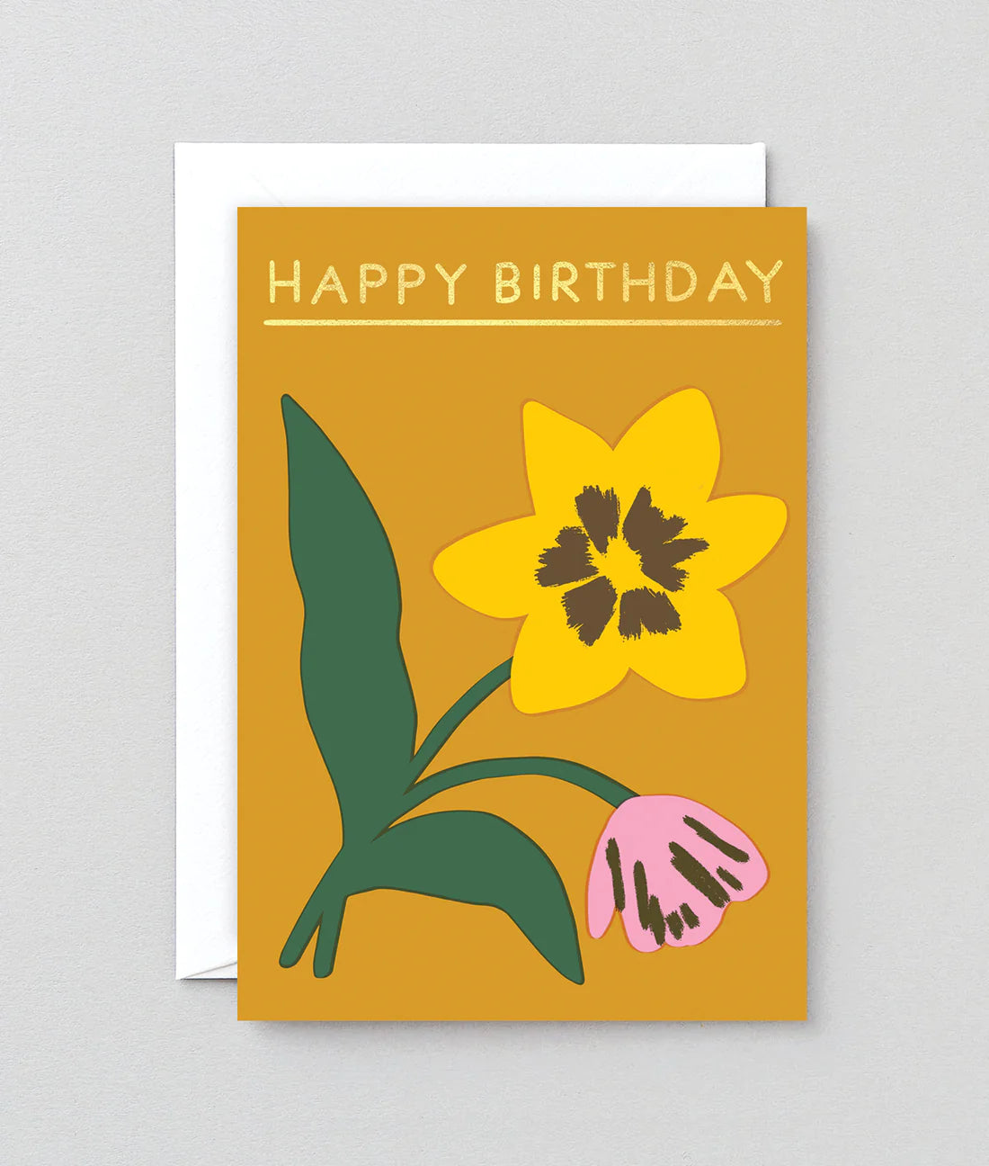 Birthday Flowers Card