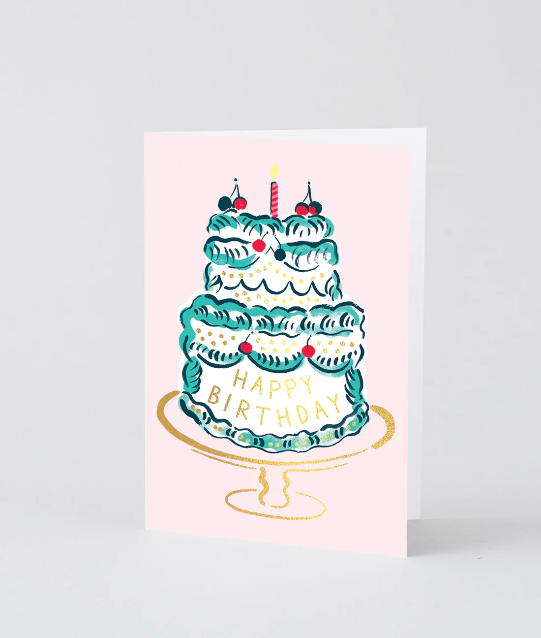 Iced Birthday Cake Card