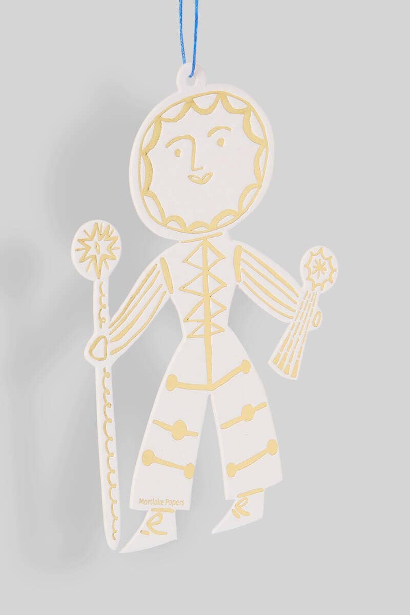 Sun Folk Ornament | Christmas Decoration | Holiday Ornament