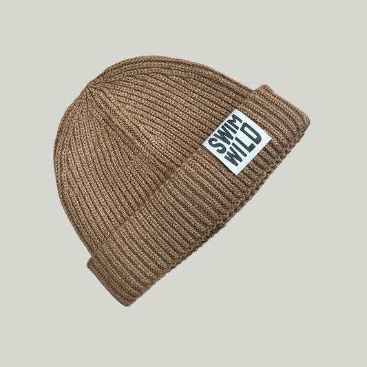 Fishermans knit Hat - Kraft