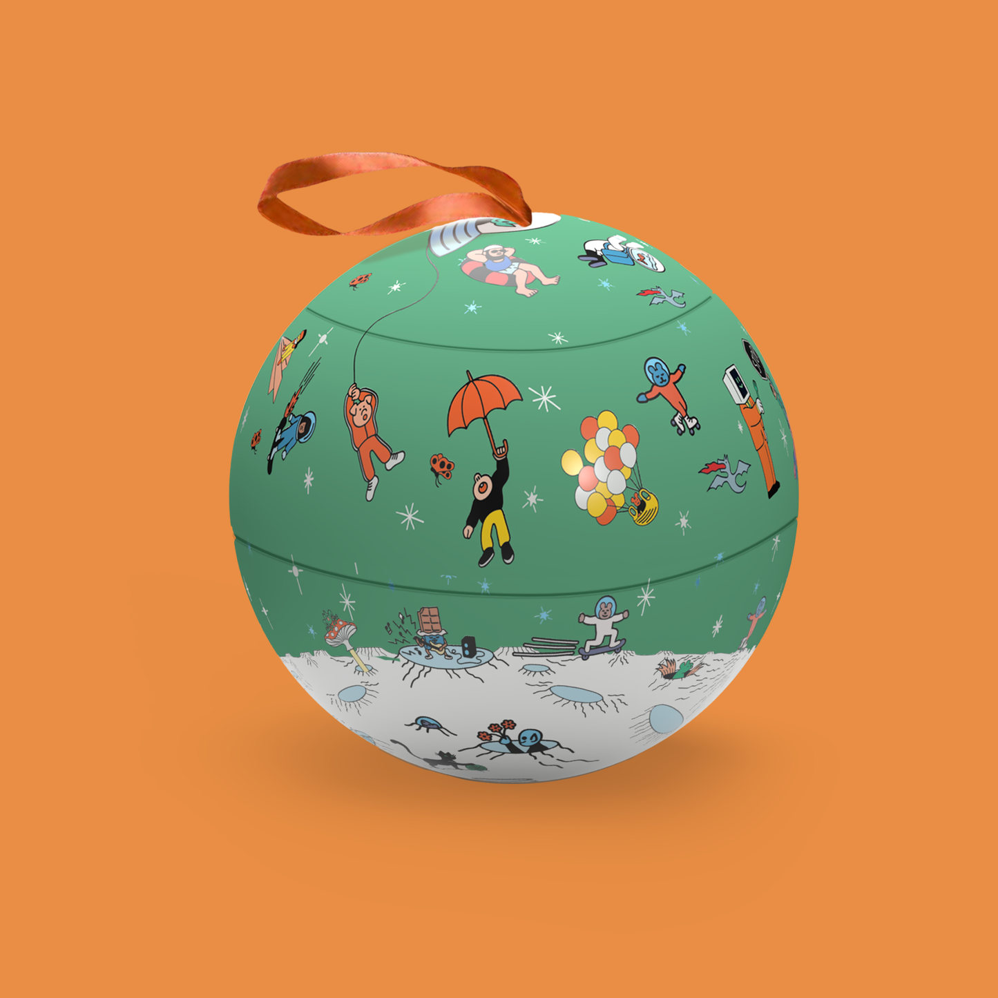 Bauble Tin - OTHERLY Oatm*lk Salted Caramel Truffles // 100G