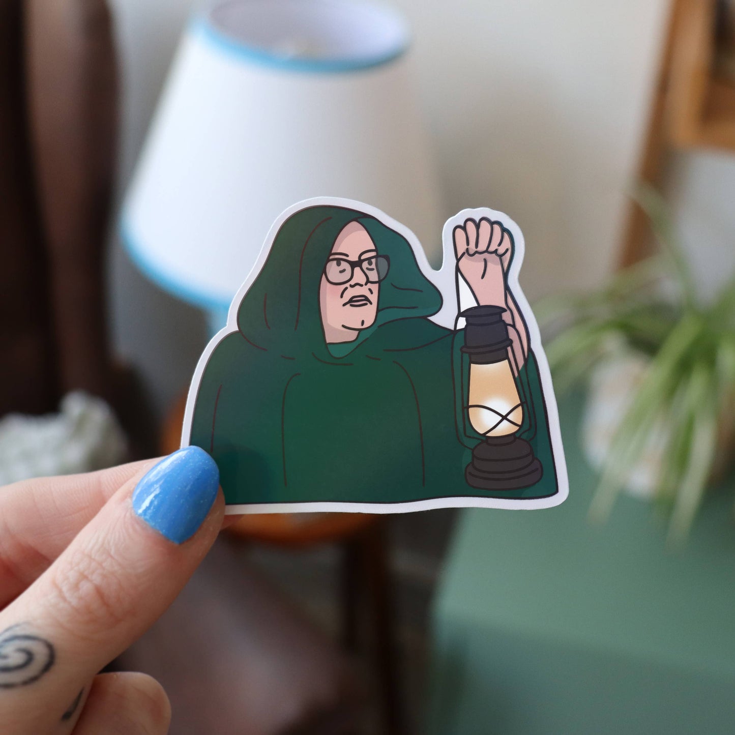 Traitor Alan Vinyl Sticker | Glossy Laptop Sticker