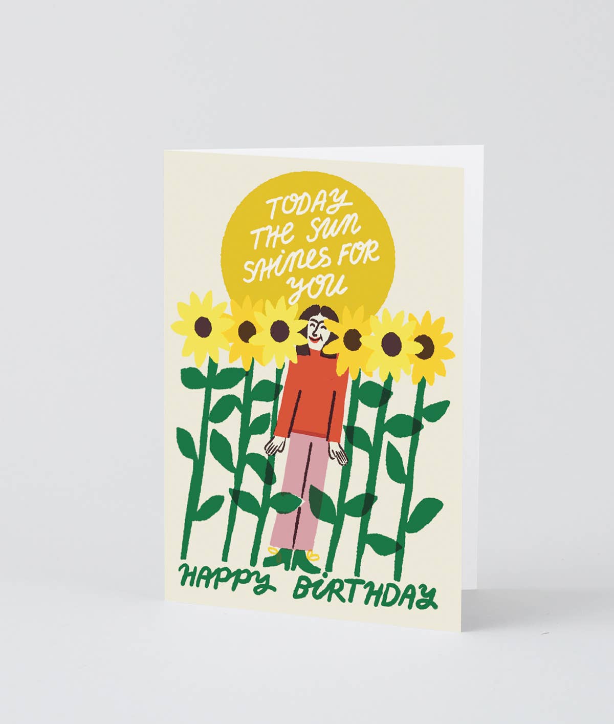 'Today The Sun Shines For You' Birthday Card