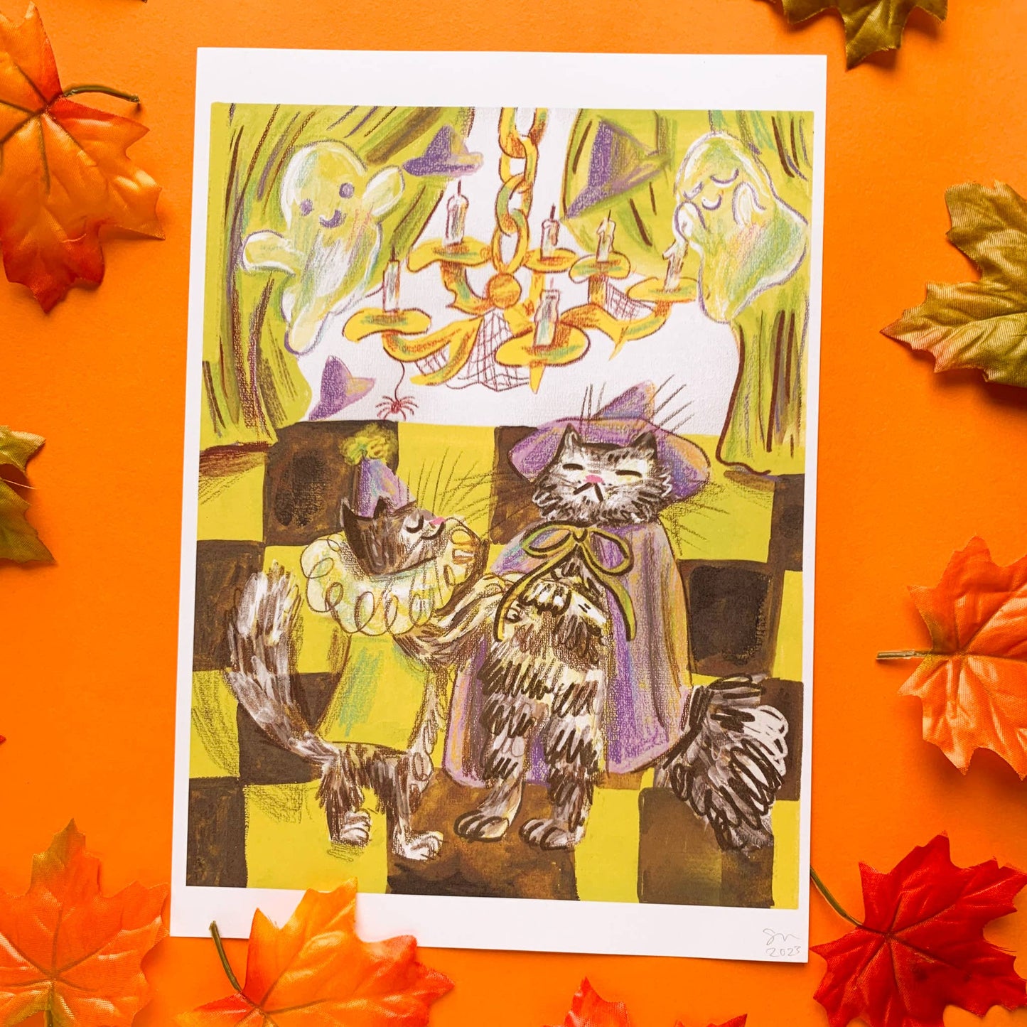Spooky Balroom A4 Print