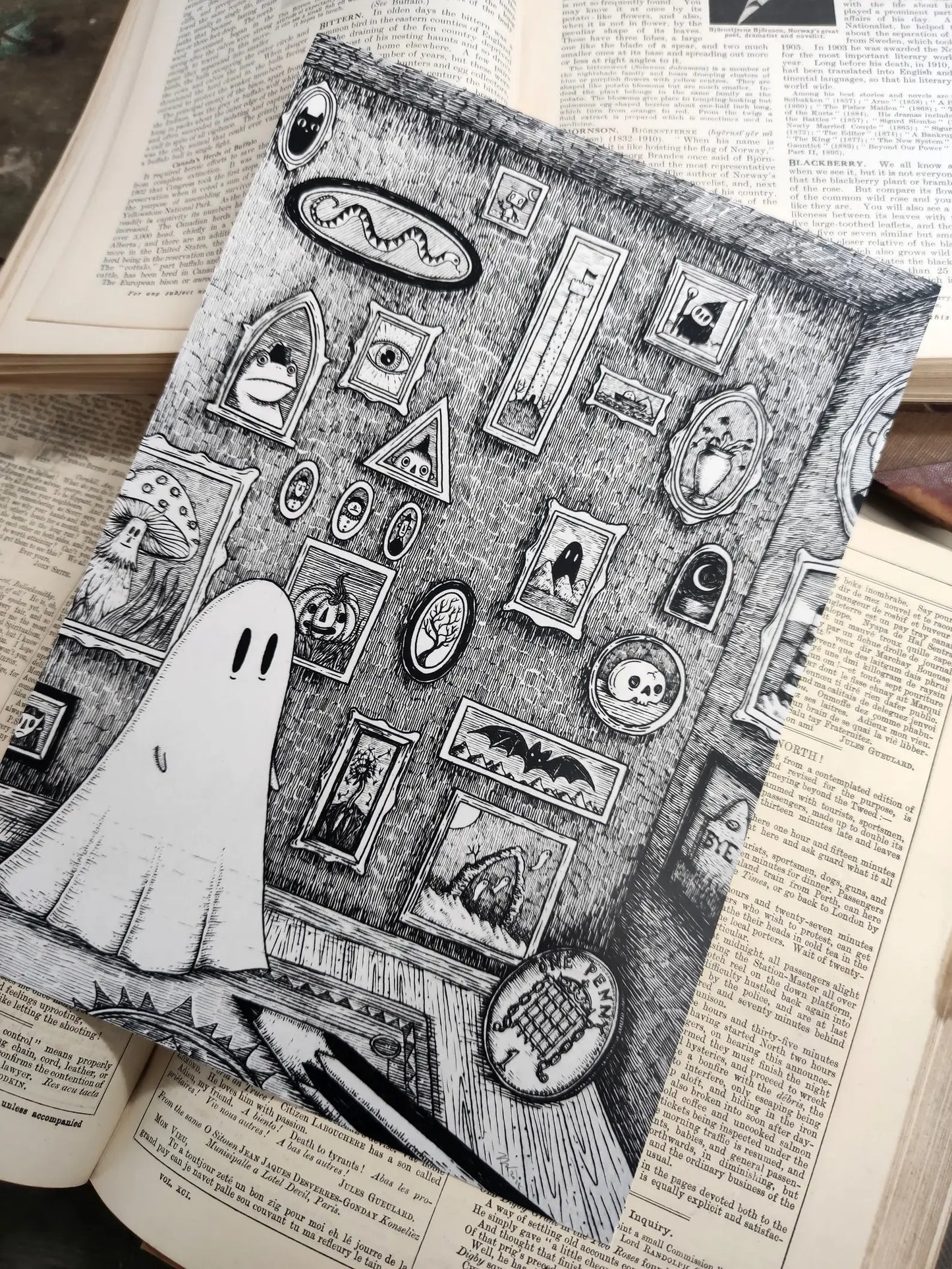 In My Room- Ghost Gallery Art Print: A4