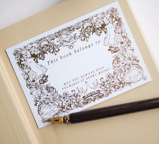 Mermaid & fairies book plates