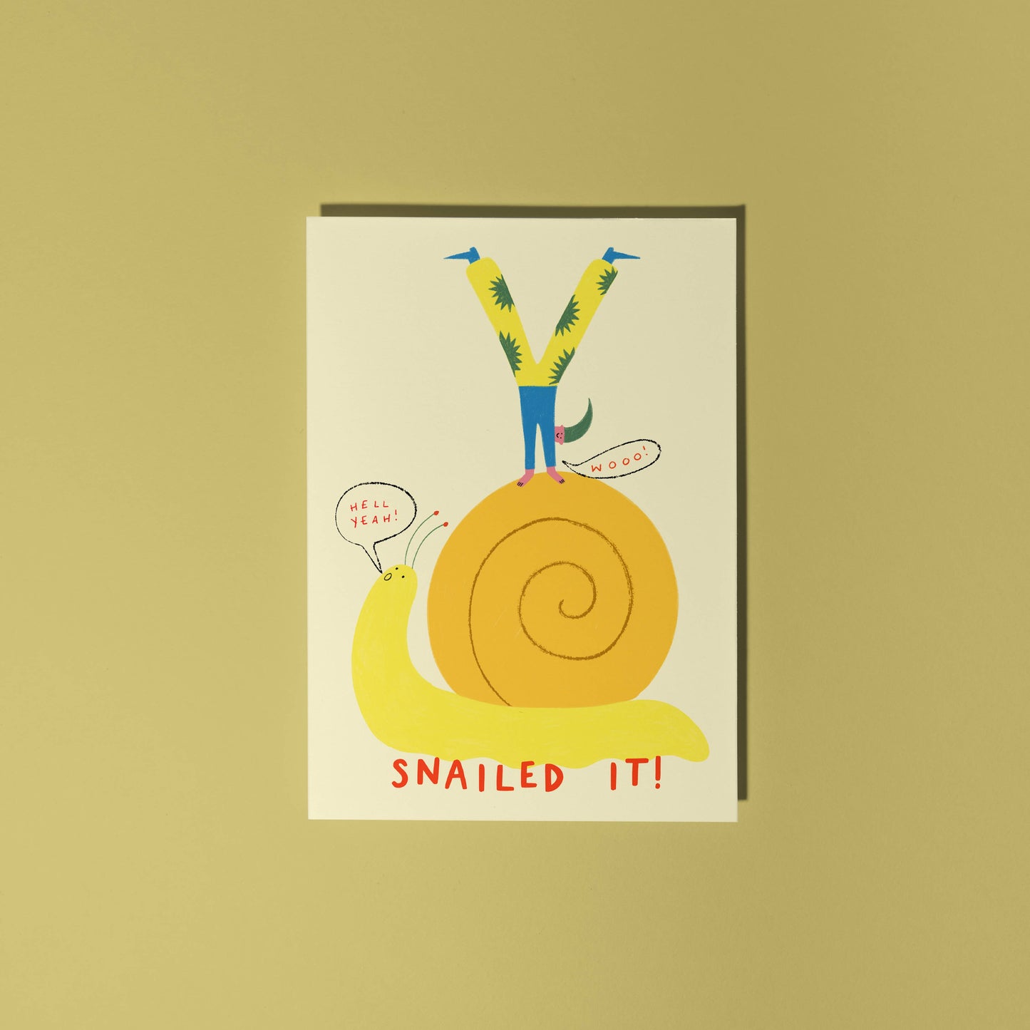 Snailed It Achievement Card | Graduation | Exams | Driving