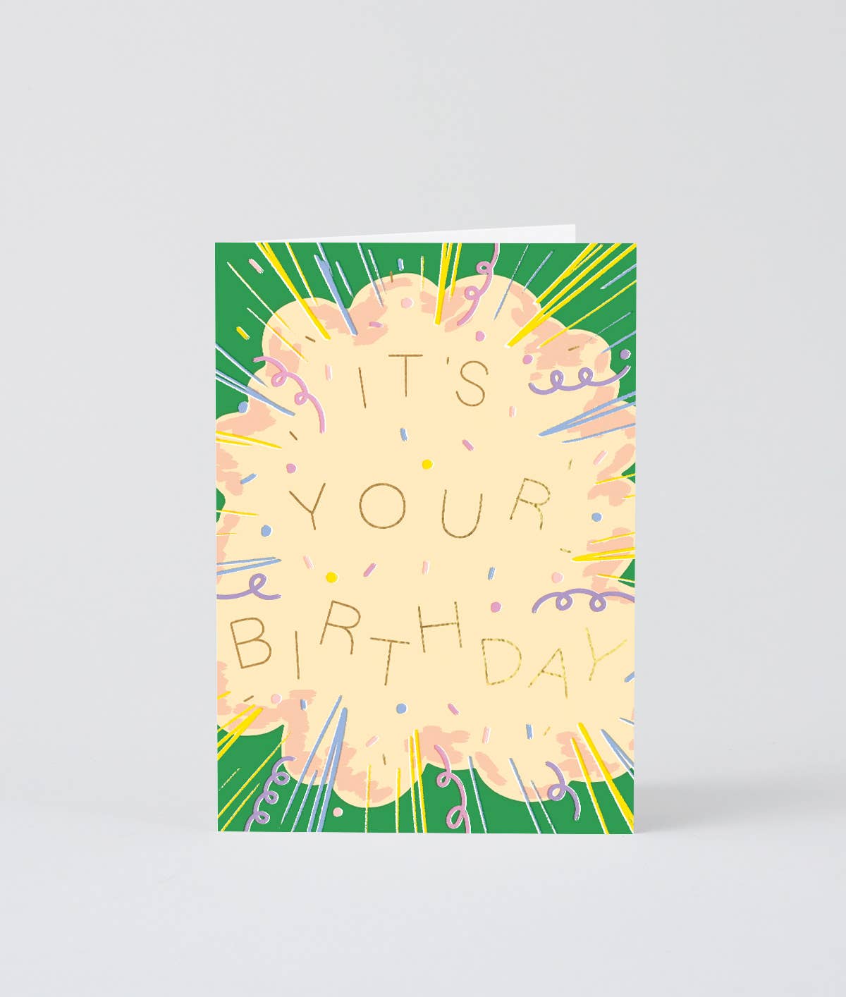 It's Your Birthday Explosion Greetings Card
