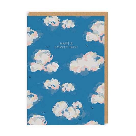 Have A Lovely Day Clouds Cath Kidston Greeting Card