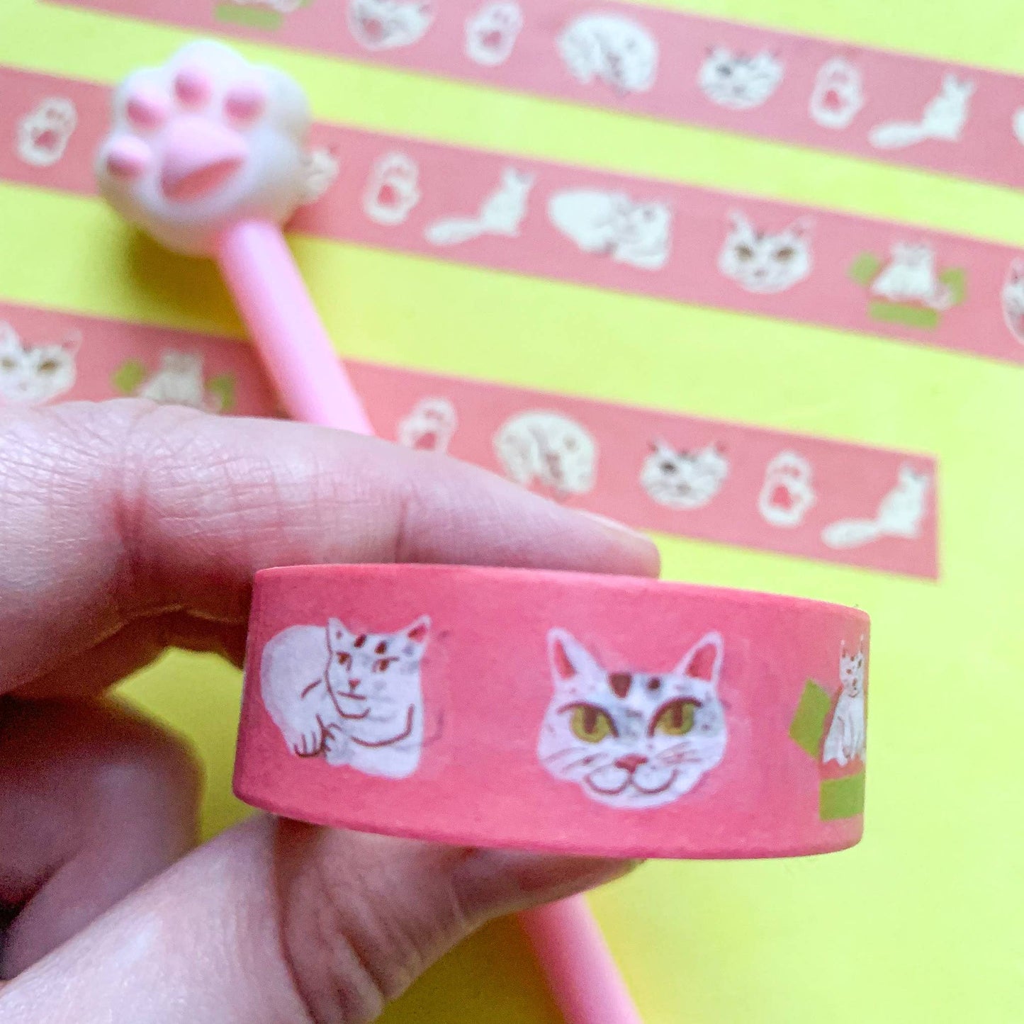 Mochi Cat Washi Tape