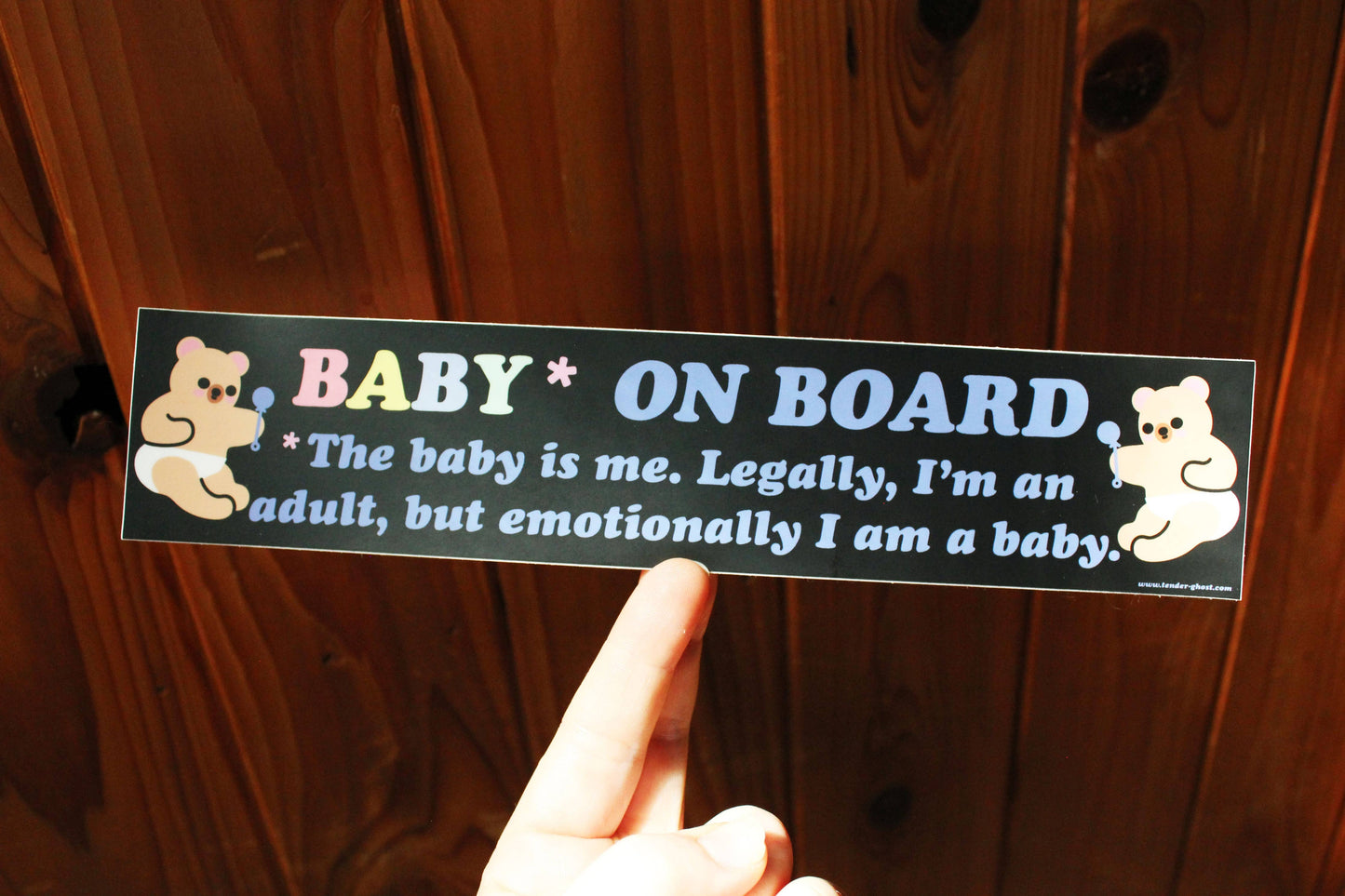 Baby On Board Bumper Sticker