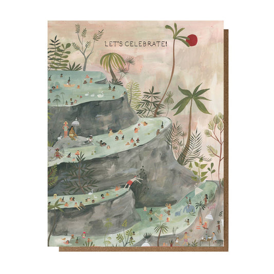 Let's Celebrate: Sleeved Single A2 Card