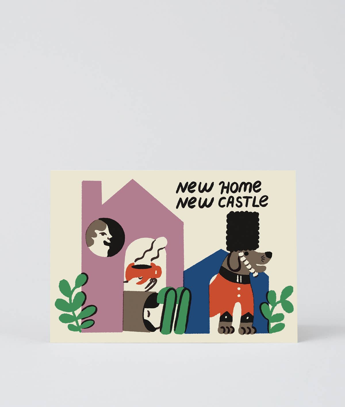 New Home New Castle Greetings Card