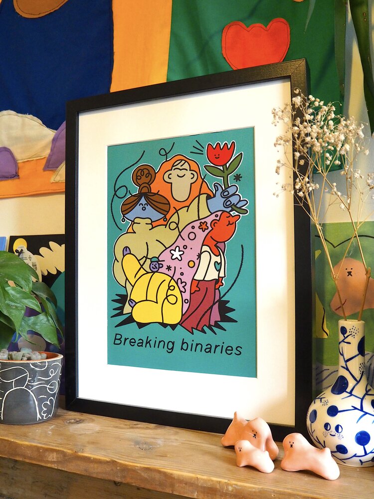 Breaking Binaries A4 Print
