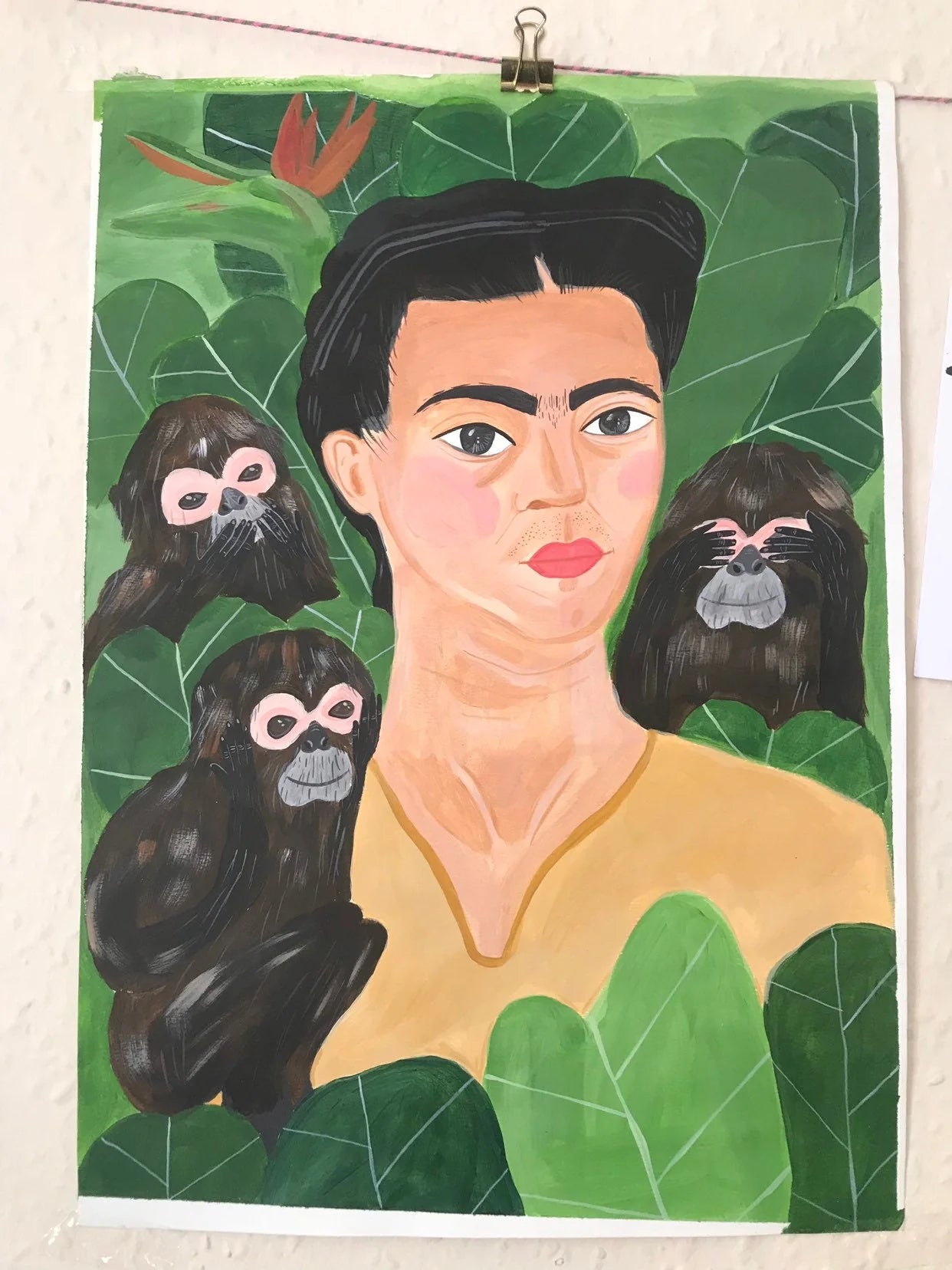 Frida Kahlo A4 Art Print