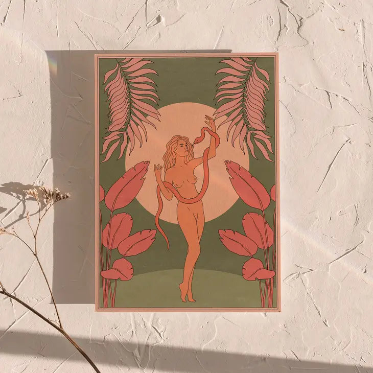 Snake Charmer A3 Print