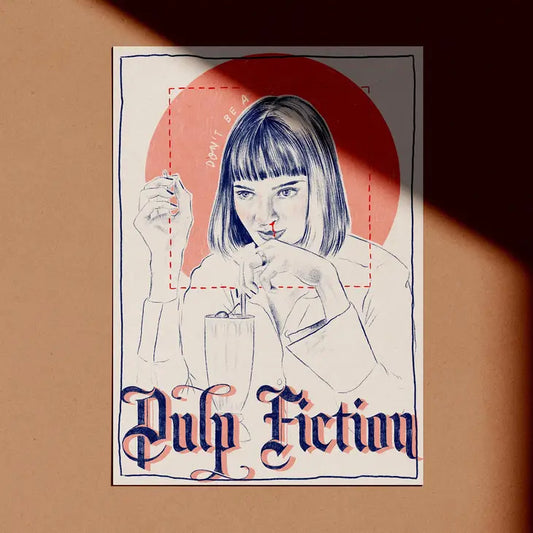 Pulp Fiction A4 Art Print