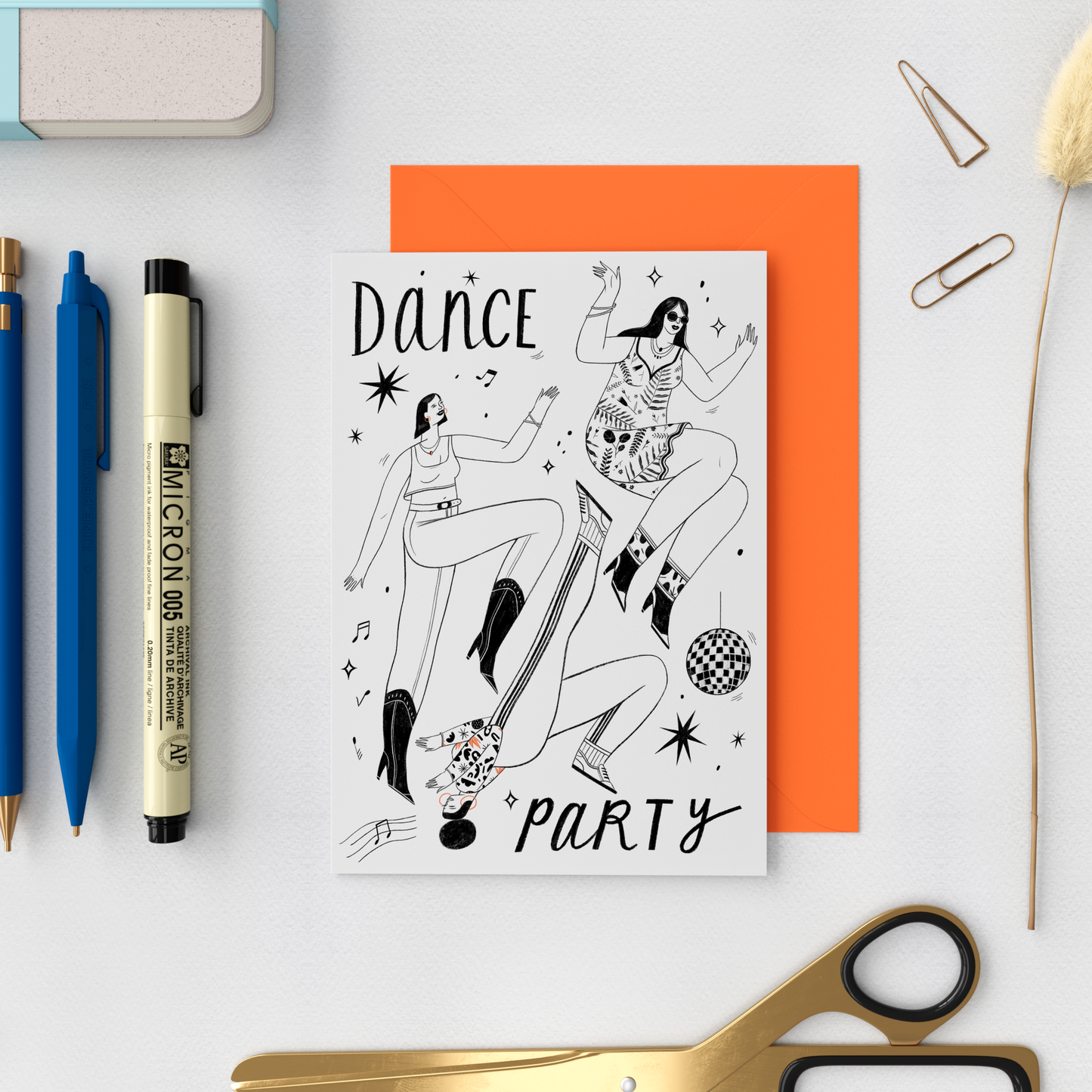 Dance Party Card