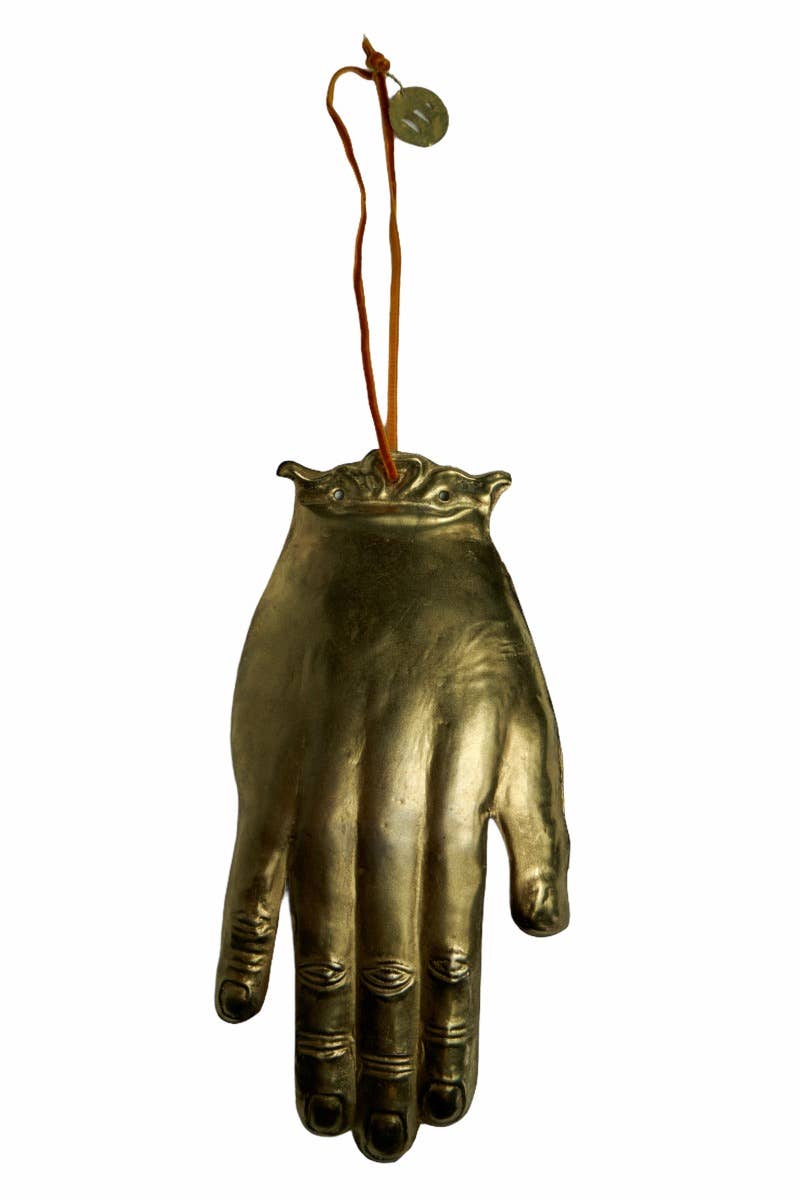 EXCLUSIVE - Large Brass Hand Ornament