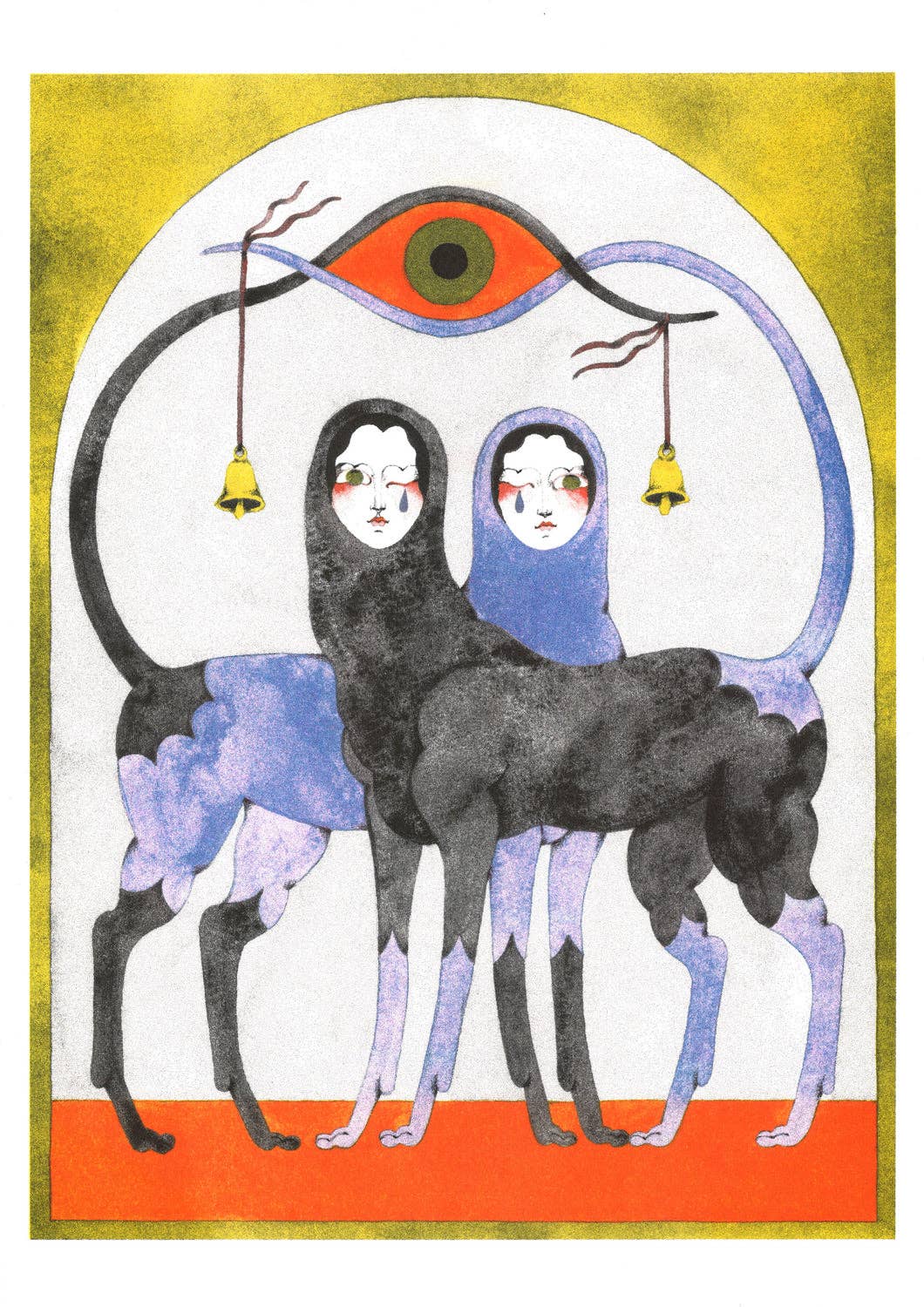 Lou Benesch The Game A3 Print
