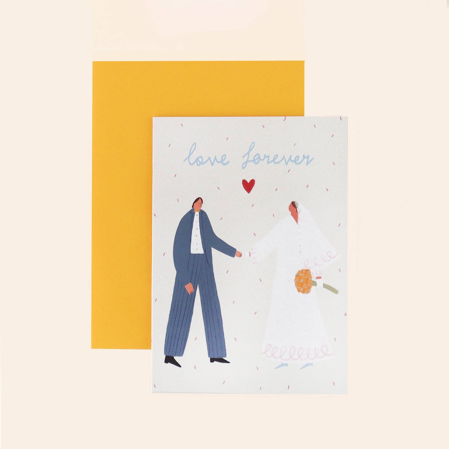 Love Forever Wedding Card