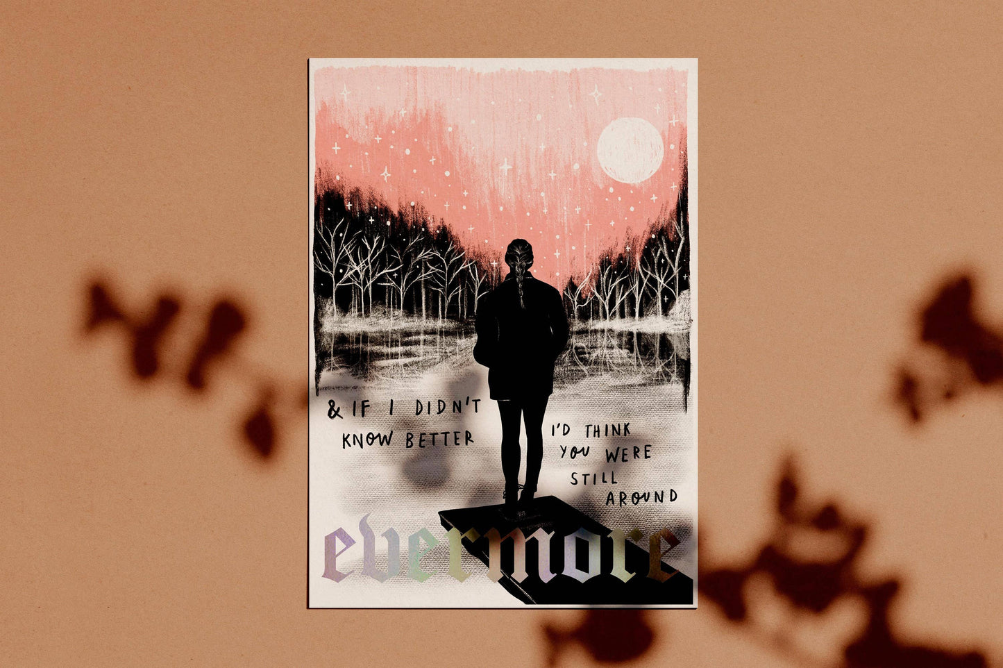Evermore - Taylor Swift A4 Art Print