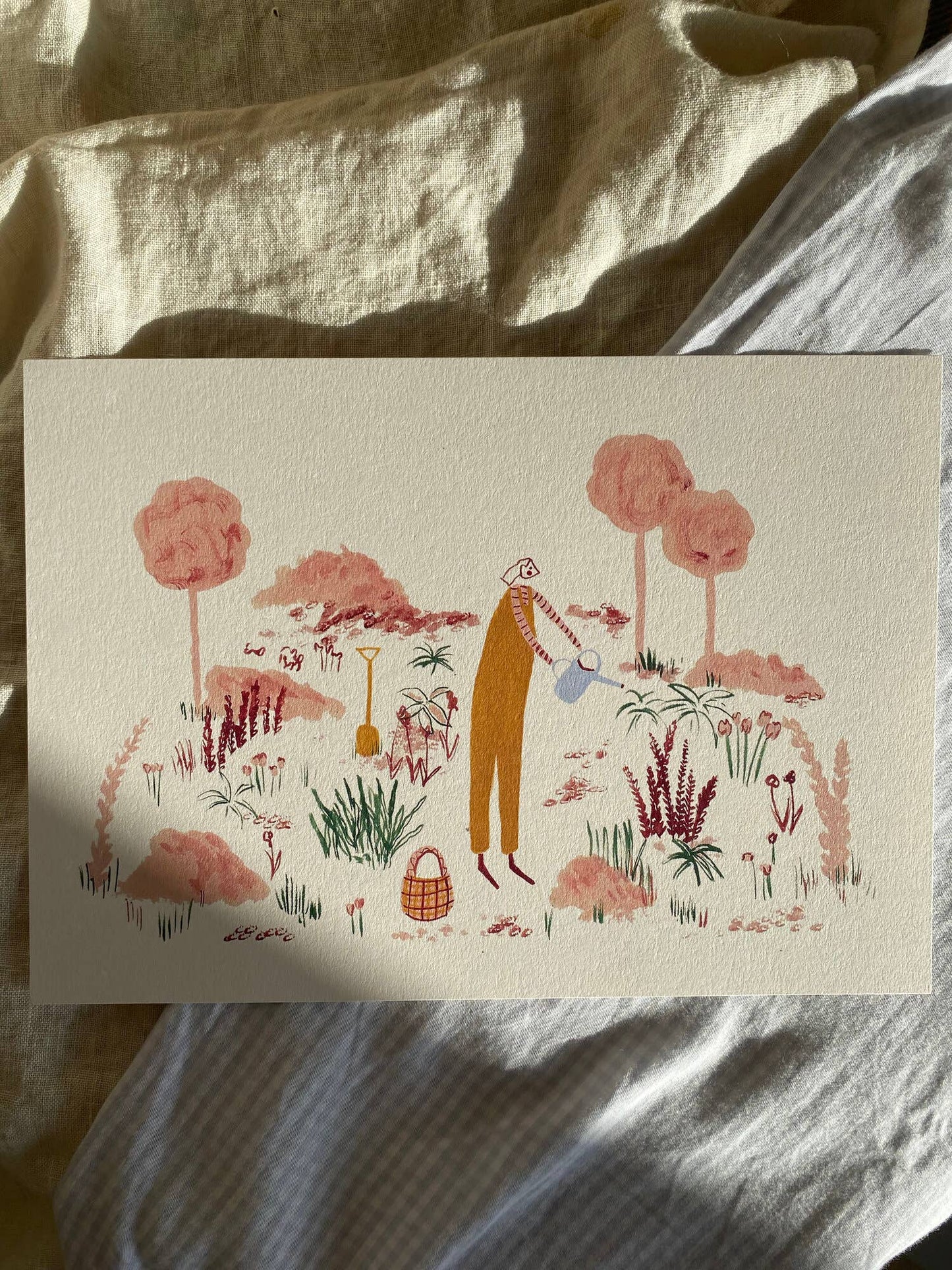 In the Garden A4 Print