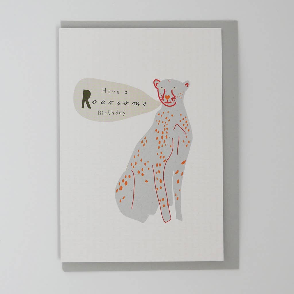 Have a Roarsome Birthday Card