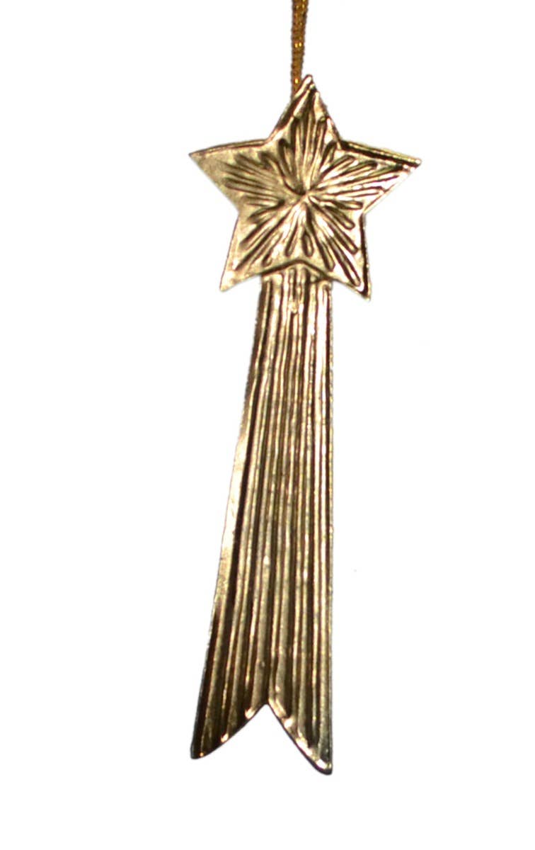 EXCLUSIVE - Shooting Star Brass Ornament