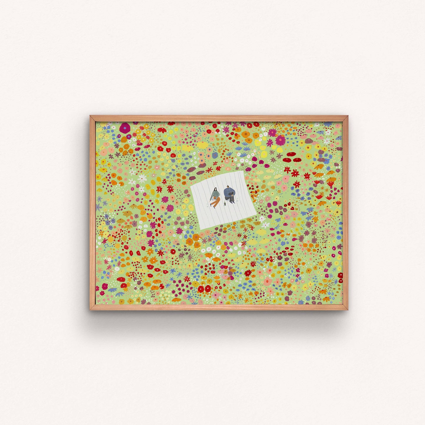 Field of Dreams Art Print | Floral Art | Boho Wall Decor