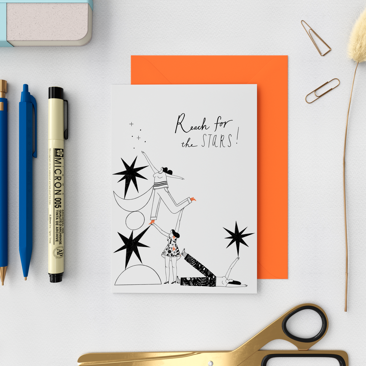Reach for the Stars Card