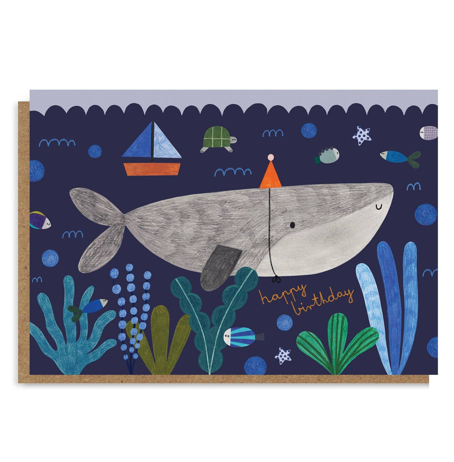Whale Birthday Card