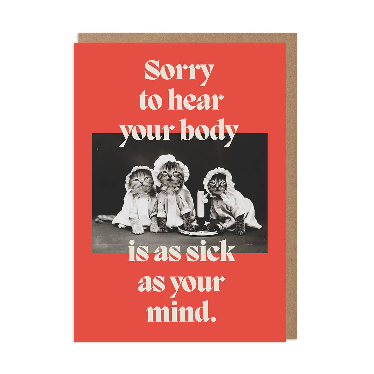 Sick Kittens (Get Well Soon) Card
