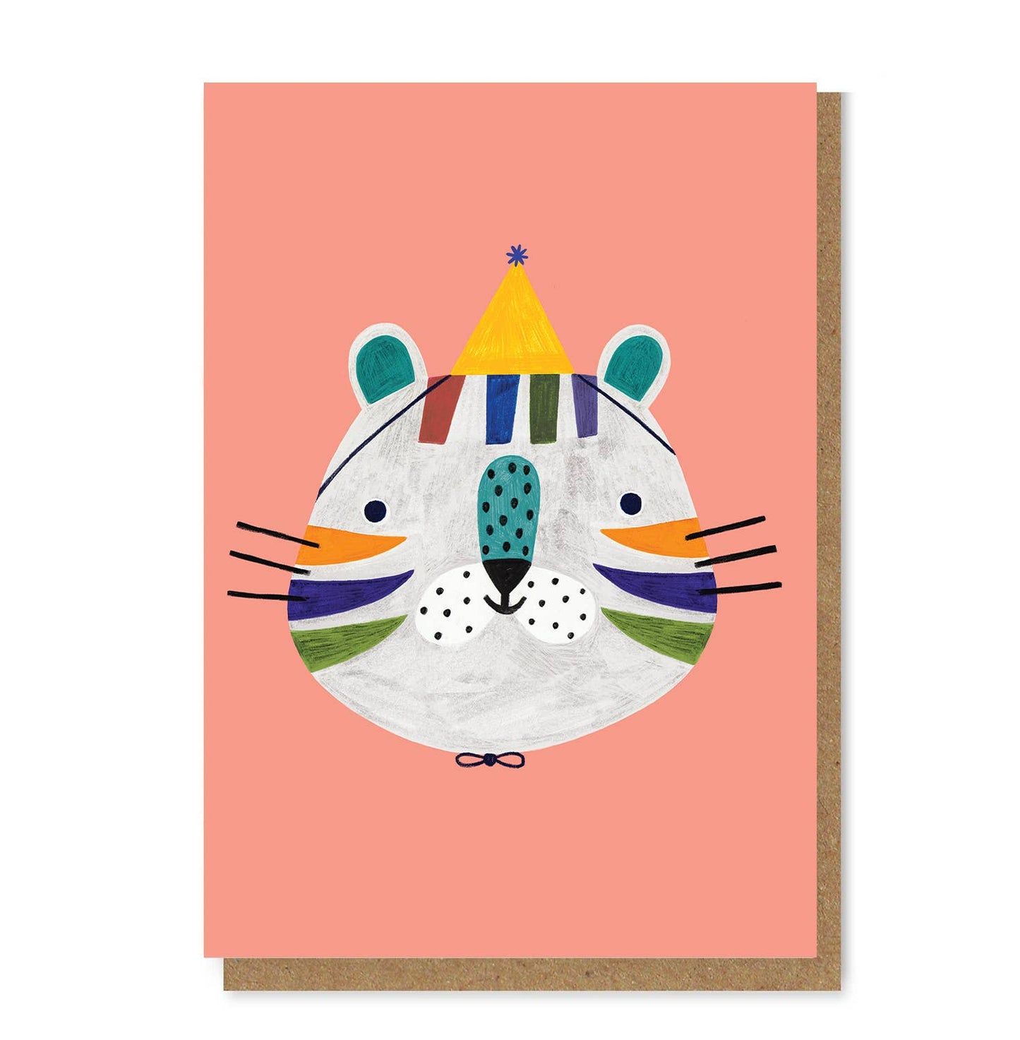 Party Tiger Birthday Card