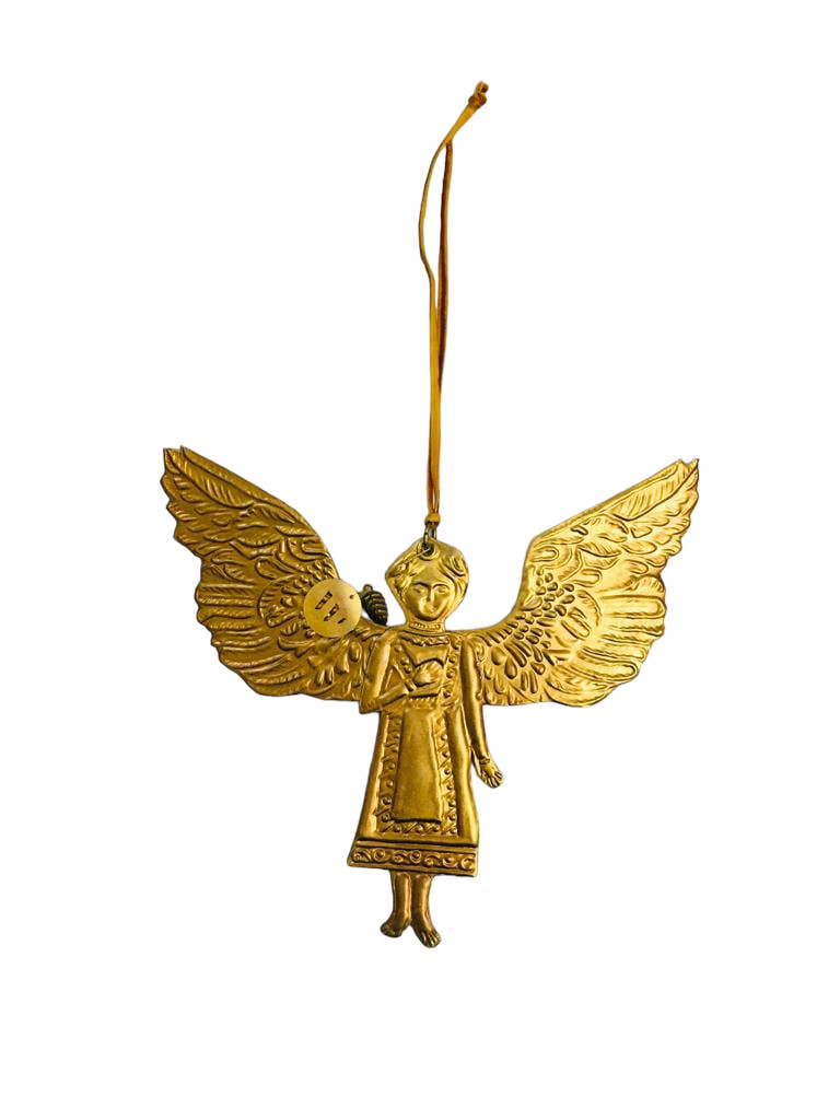 EXCLUSIVE - Brass Angel Ornament