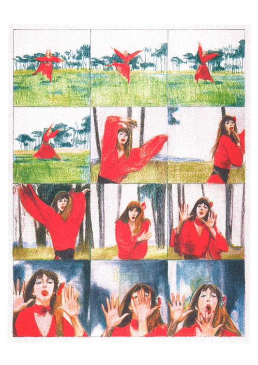 Kate Bush Wuthering Heights A3 Print