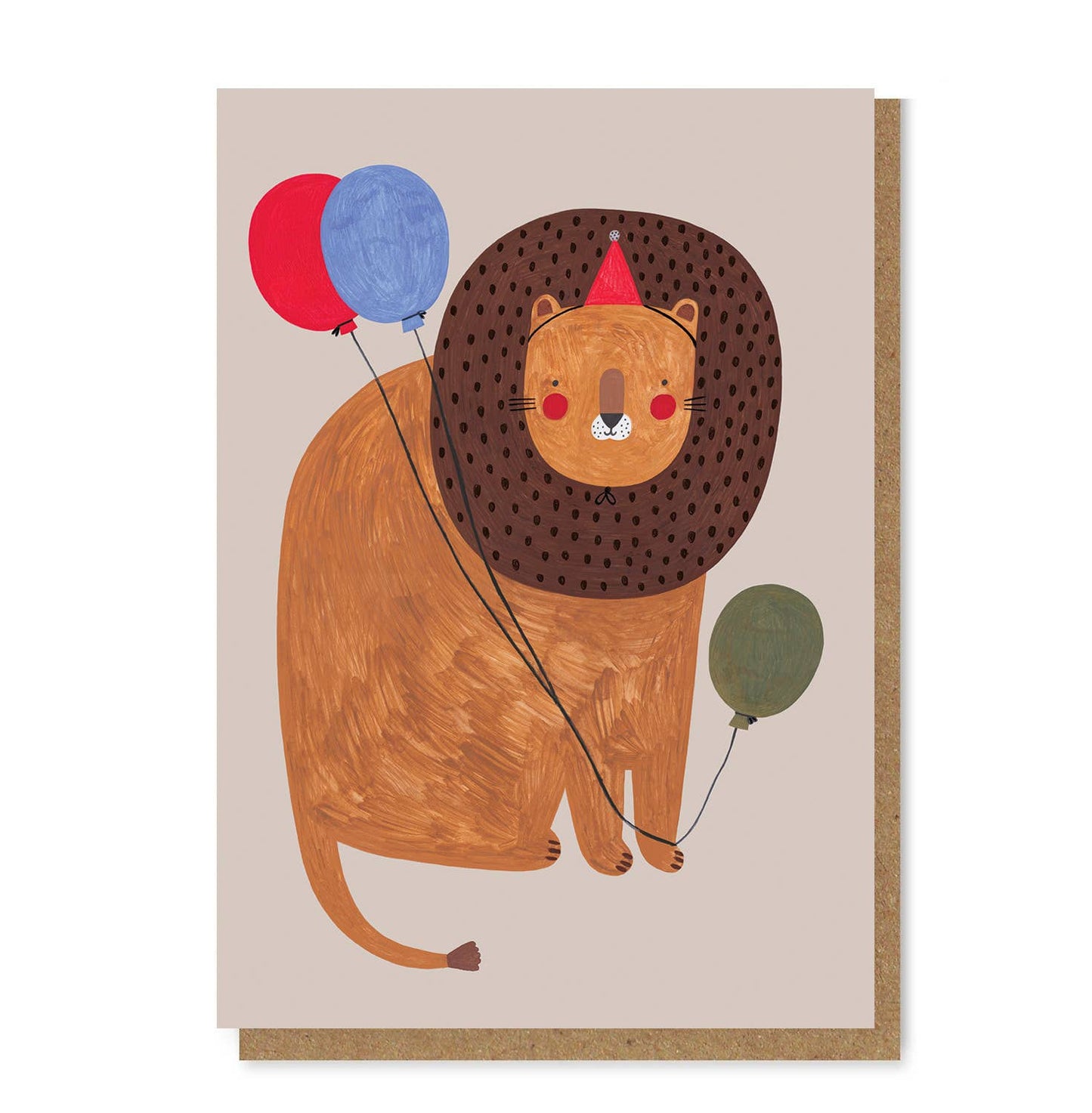 Lion Birthday Card