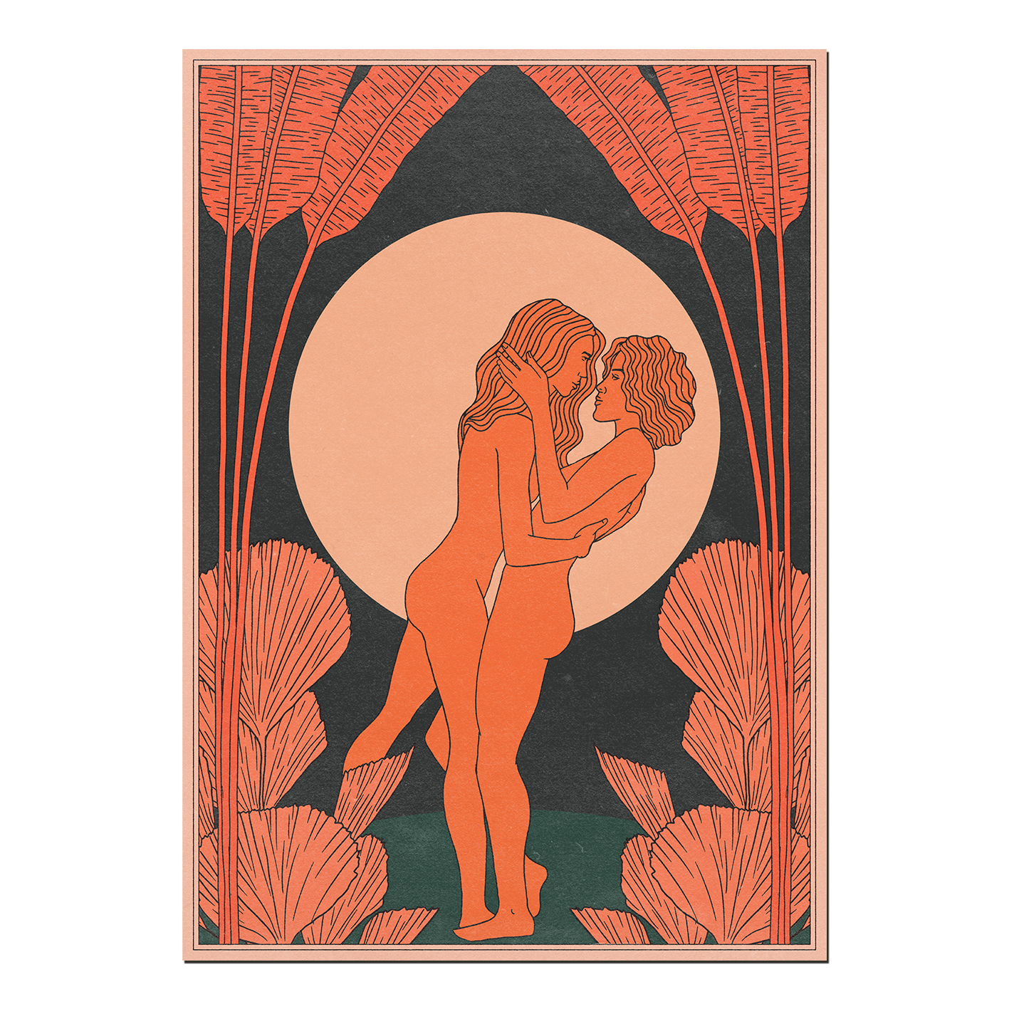 Lovers I A4 Print