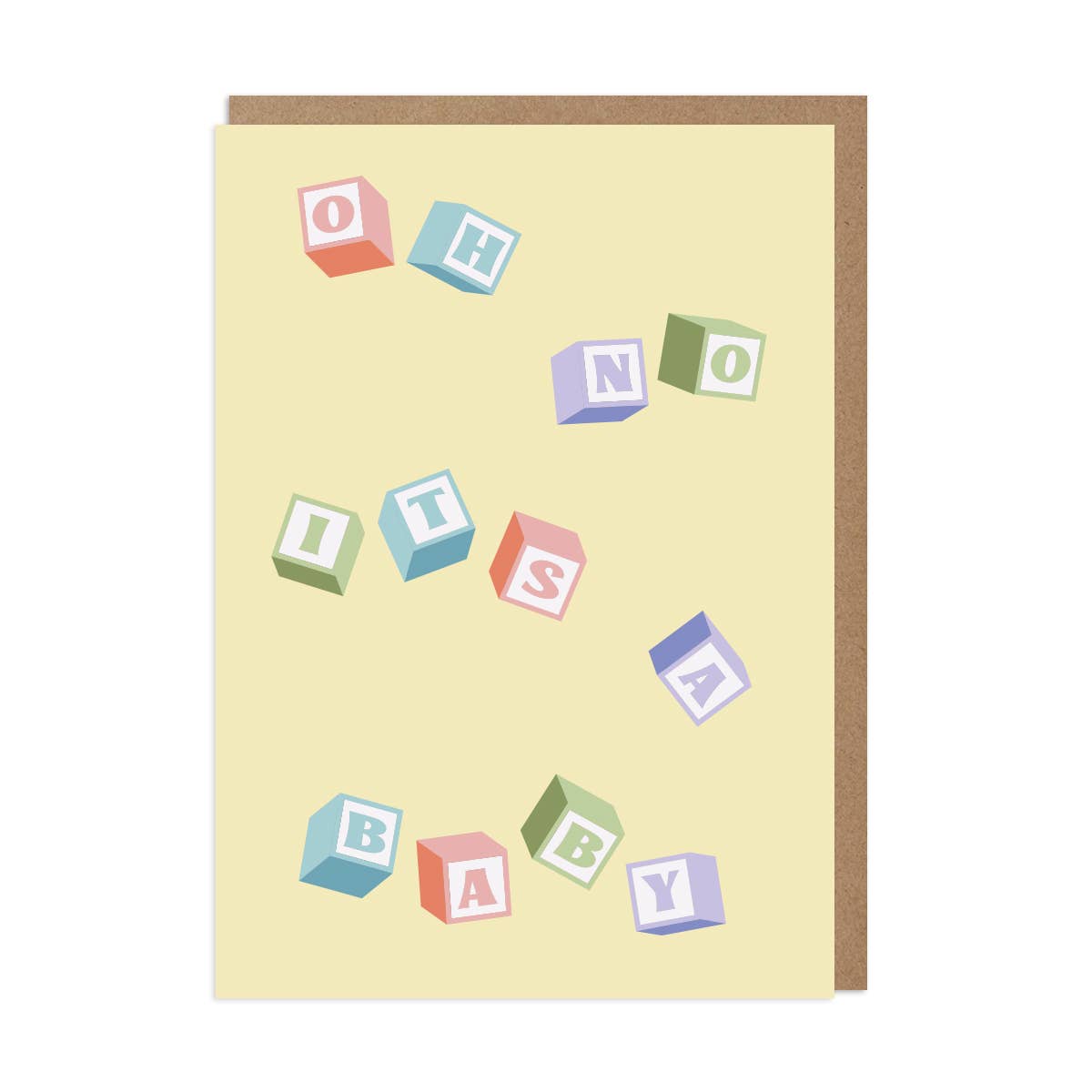 'Oh No It's a Baby' Card