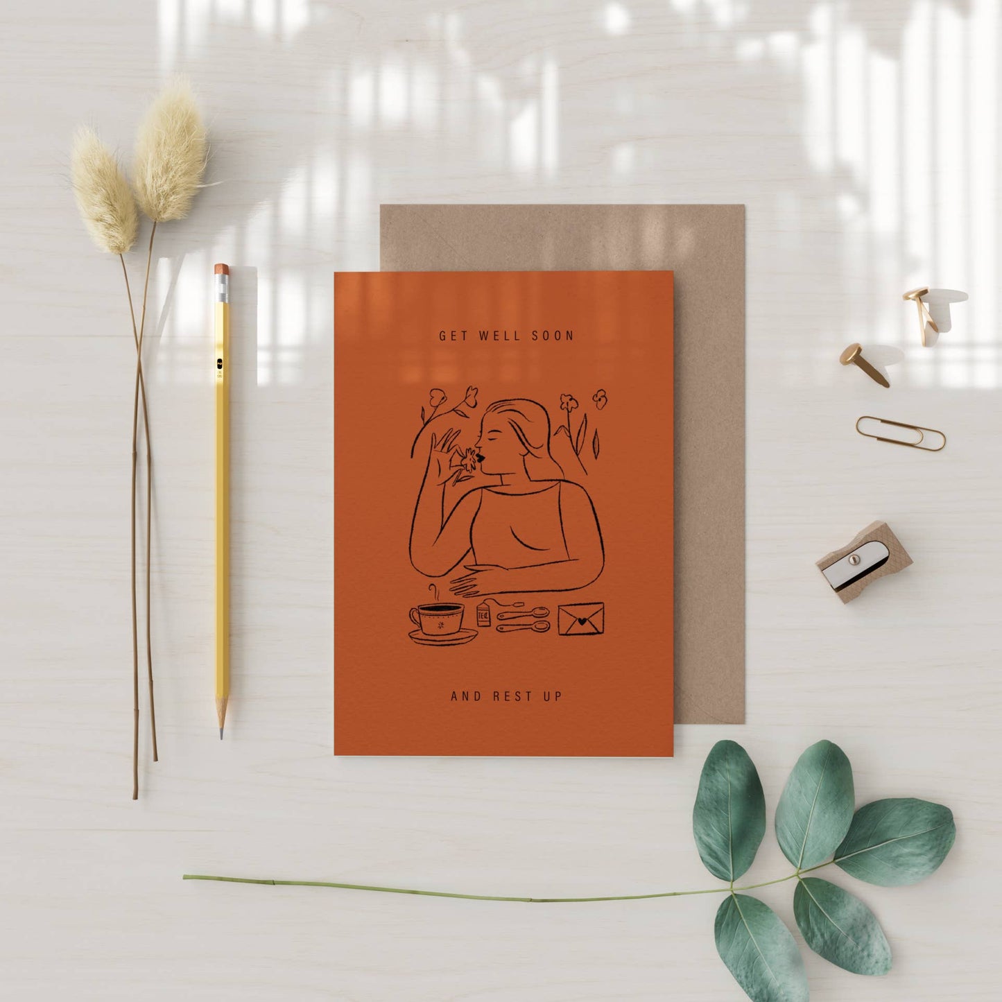 Rest Up & Get Well Soon Card