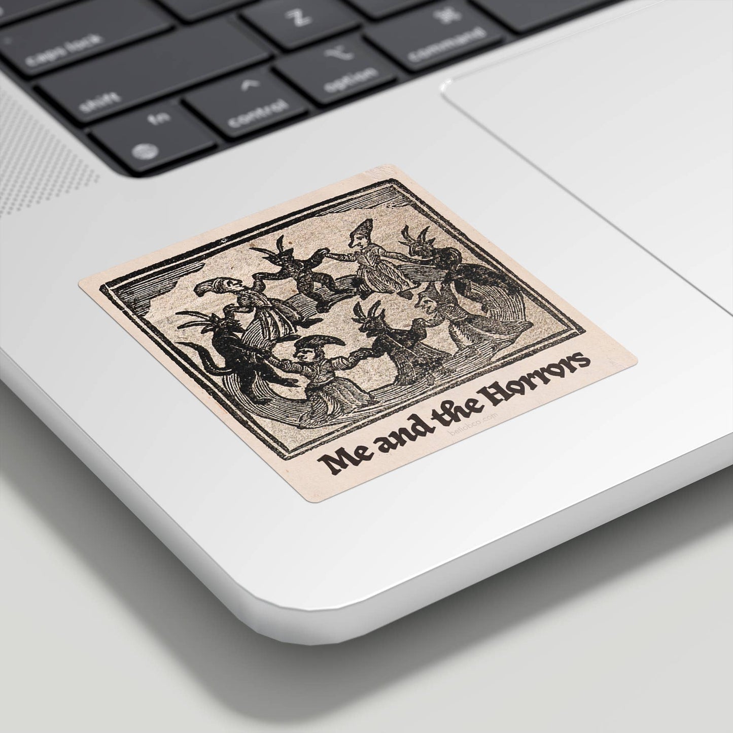 Vinyl Sticker – Me and the Horrors: Sticker only