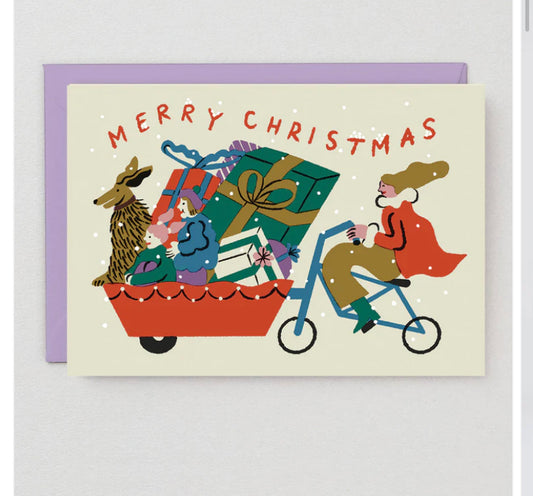 Cargo Bike Christmas Card