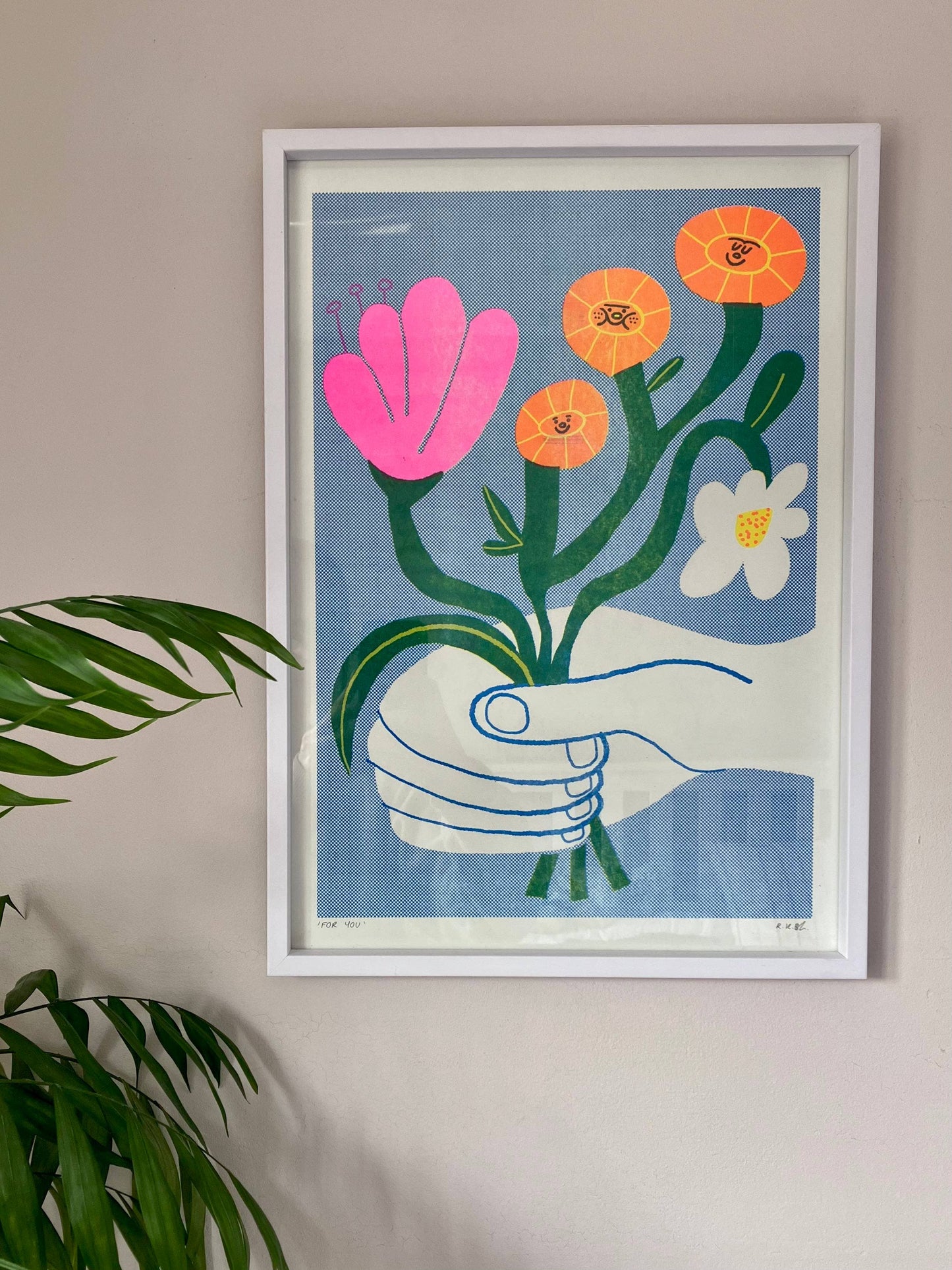 A3 Riso Print - For You 