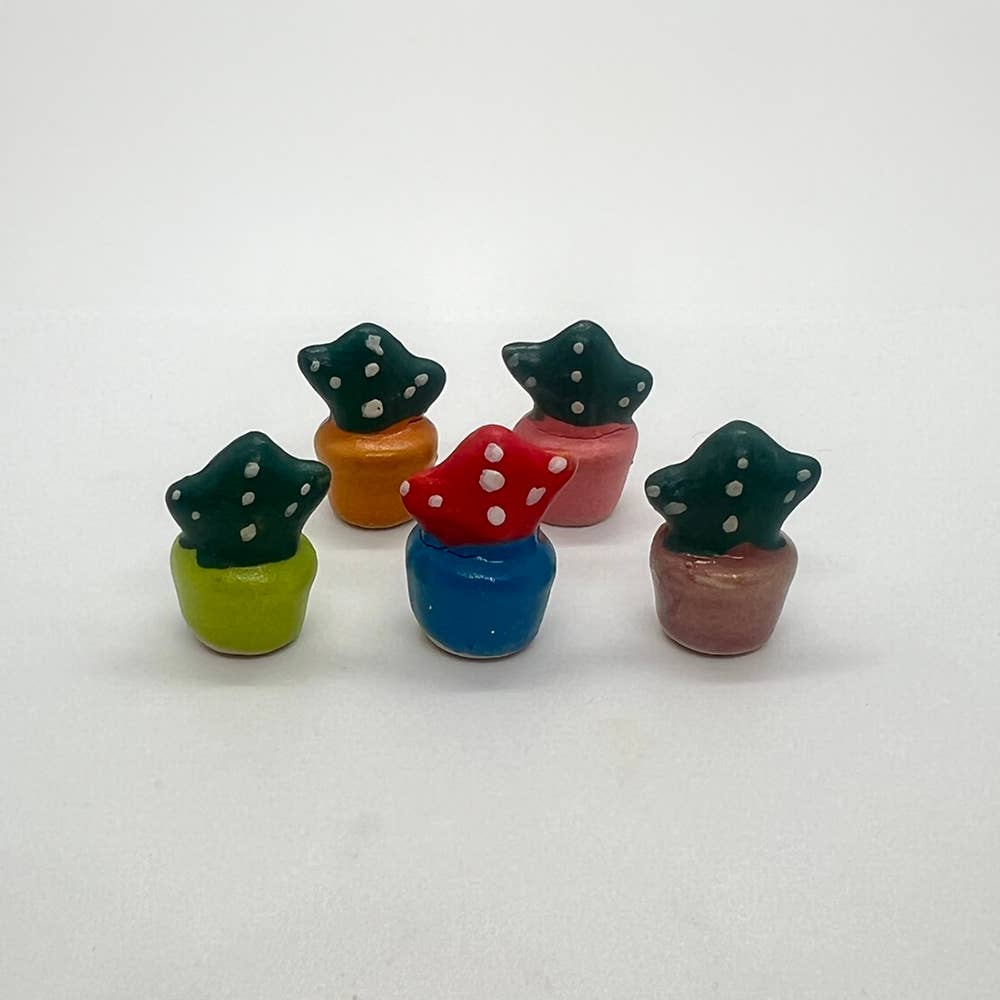 Mini Ceramic Figurines, Assorted Colour, Approx. 2cm: Dolphin (#03)