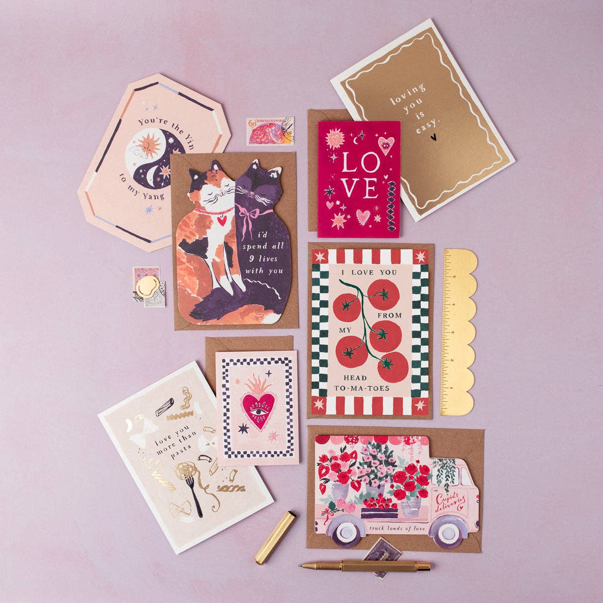 Tomatoes Love Card | Anniversary Card | Valentines Cards