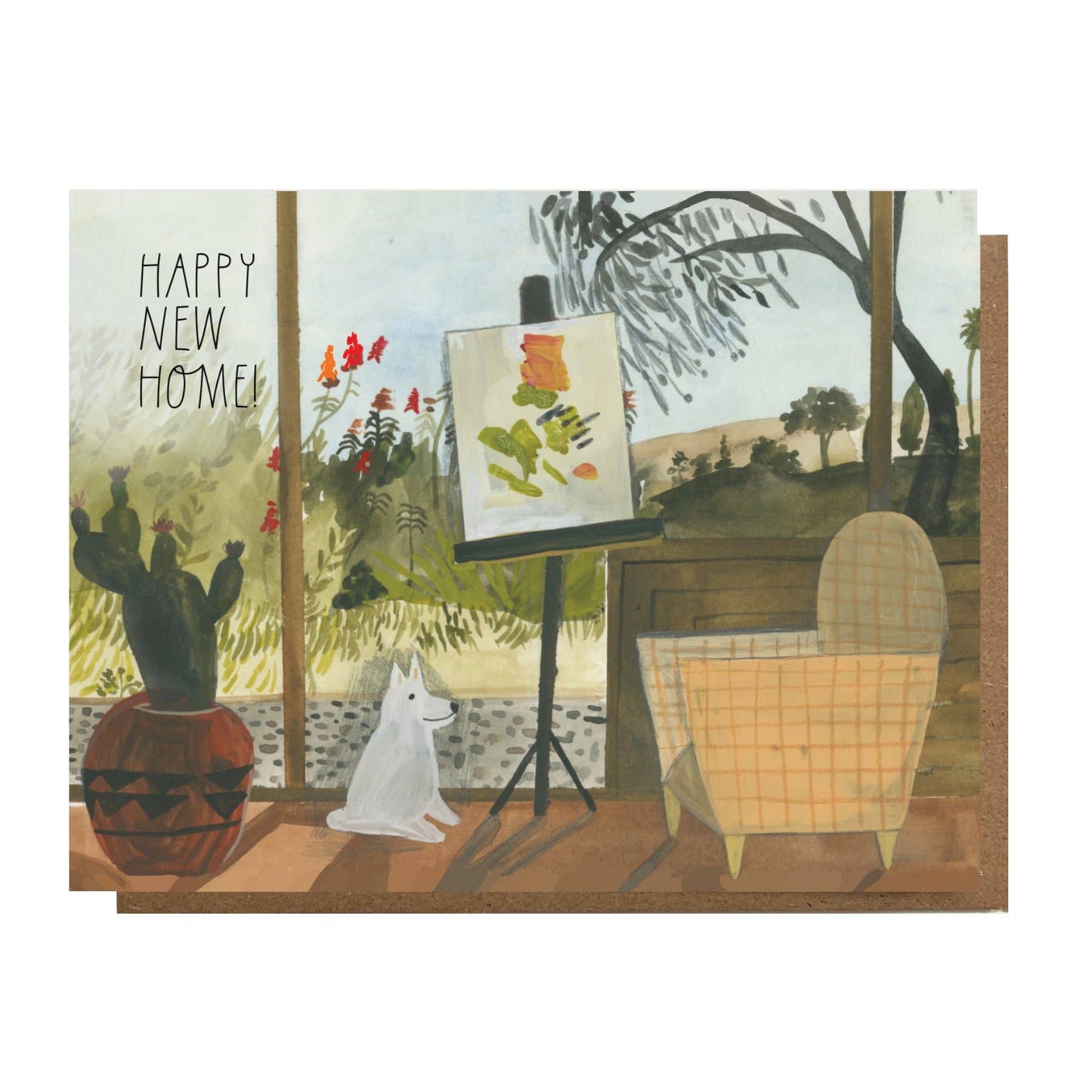 Happy New Home Greeting Card: Sleeved Single A2 Card