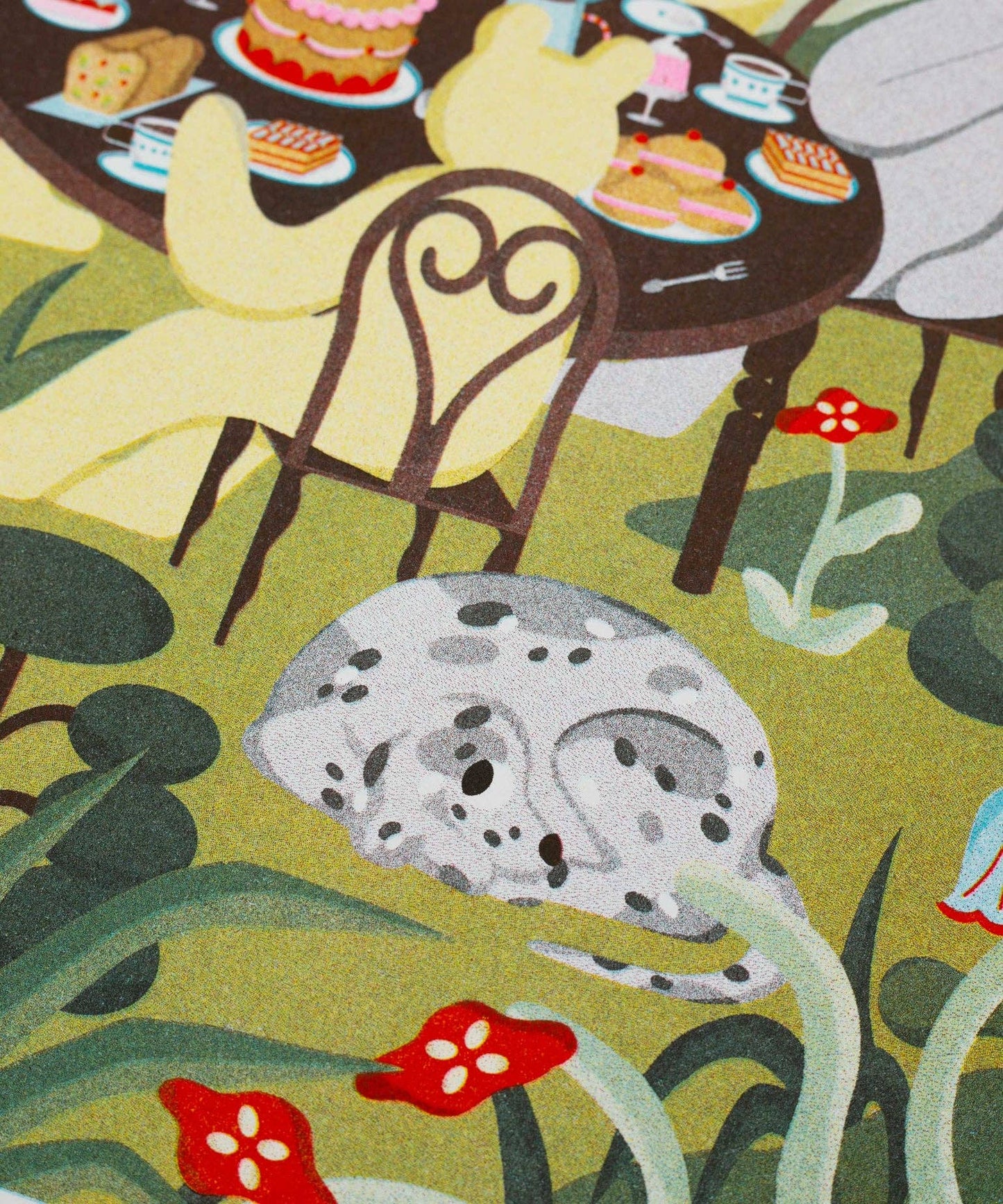 Poster A3 - Magda Chmielowska - Afternoon Snack in the Garden