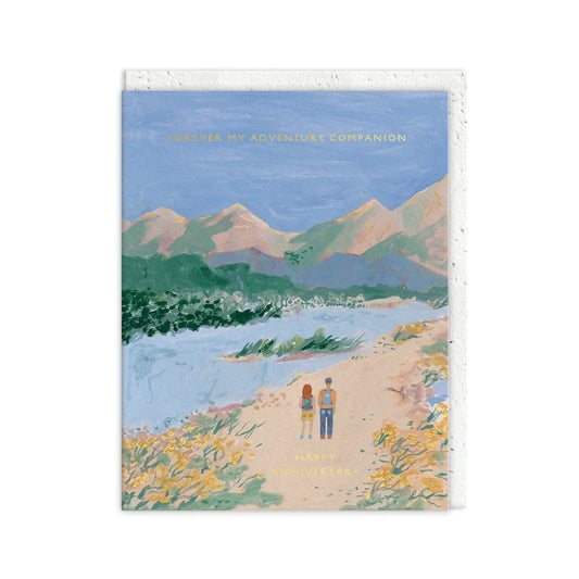 Forever My Adventure Companion Plantable Seed Card